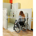 5.5 m 250 kg the disabled home vertical wheelchair lift platform price with CE